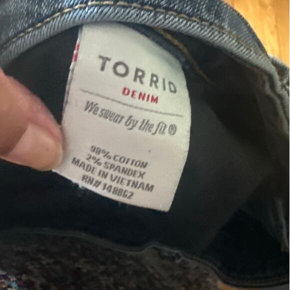 Torrid Denim Barely Boot Jeans | Size 16R - Picture 14 of 14